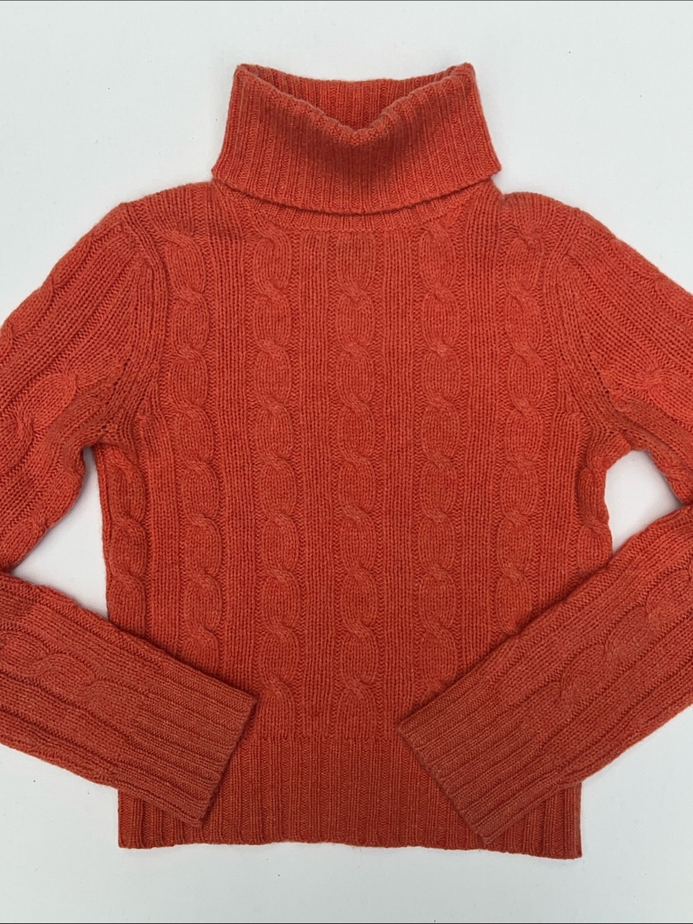 🧡Vtg Abercrombie&Fitch tneck swtr🧡